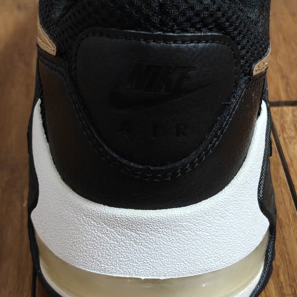 Nike Air Max Black and Gold Sneakers - Picture 7 of 10